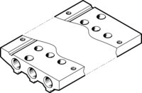 Listwa przyłączeniowa VABM-L1-10AS-M5-12 (566531) serii VABM - Festo