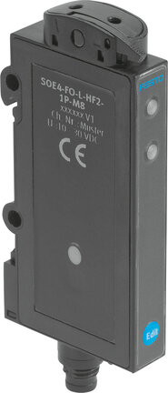 Czujnik optyczny światłowodowy SOE4-FO-L-HF2-1P-M8 (552796) serii SOE4 - Festo