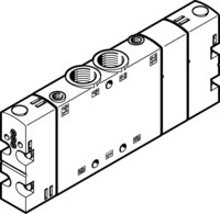Zawór podstawowy CPE18-P1-5/3E-1/4 (550159) serii CPE18 - Festo