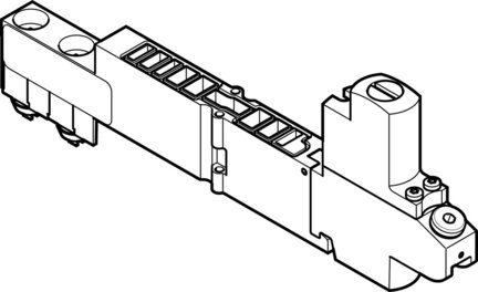 Płyta regulatora VMPA1-B8-R2-M5-10 (564909) serii VMPA1 - Festo
