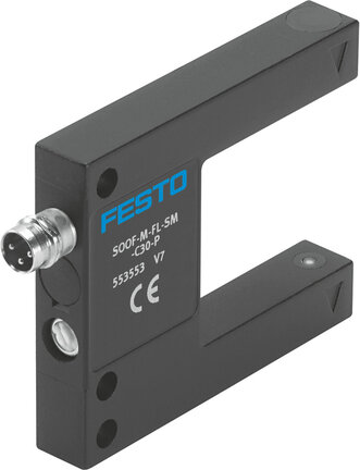 Widełkowa zapora świetlna SOOF-M-FL-SM-C30-P (553553) serii SOOF - Festo