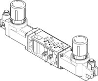 Płyta regulatora VABF-S1-2-R4C2-C-10 (555764) serii VABF - Festo