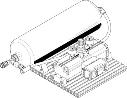 Wzmacniacz ciśnienia DPA-63-10-CRVZS10 (552932) - Festo