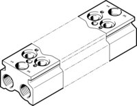 Blok przyłączeniowy CPE18-3/2-PRS-3/8-6 (550572) serii CPE18 - Festo