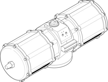 Napęd wahadłowy DAPS-4000-090-RS3-F25 (561695) serii DAPS - Festo