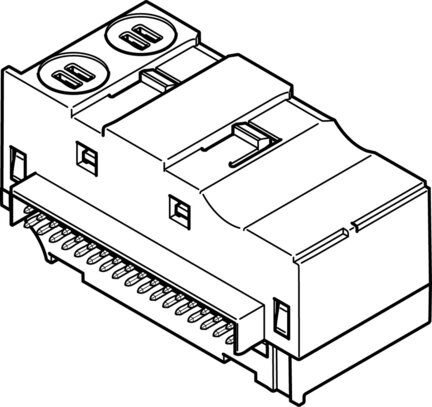Moduł łączący, elektryczny VMPAL-EVAP-20-SP (571011) serii VMPAL - Festo