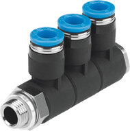 Rozdzielacz wielosegmentowy QSLV3-G1/2-12 (186242) serii QSLV3 - Festo
