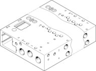 Listwa przyłączeniowa VABM-L1-14W-G14-24-GR (573510) serii VABM - Festo