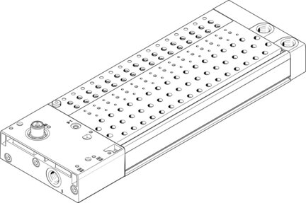 Listwa przyłączeniowa VABM-C8-12E-G14-18-PT-L (1247982) serii VABM - Festo