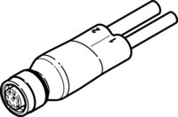 Kabel-DUO NEDU-L1R2-V9-M12G8-E-LE5-5R1-LE3-5R2 serii NEDU - Festo