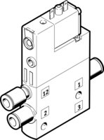 Elektrozawór CPE14-M1BH-3GLS-QS-6 (196889) serii CPE14 - Festo