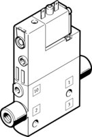 Elektrozawór CPE10-M1BH-3OLS-M5 (196854) serii CPE10 - Festo