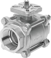 Zawór kulowy VZBA-21/2"-GG-63-T-22-F0710-V4V4T (1686648) serii VZBA - Festo