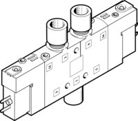 Elektrozawór CPE10-M1BH-5/3B-M5-B (533163) serii CPE10 - Festo