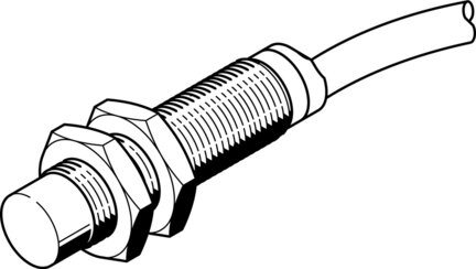Czujnik zbliżeniowy SIEF-M12NB-PS-K-L (538312) serii SIEF - Festo