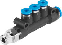 Rozdzielacz wielosegmentowy QST3-3/8-10-8 (153202) serii QST3 - Festo