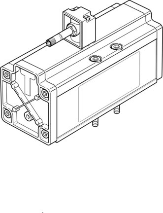 Elektrozawór MDH-5/2-3/4-D-4-24DC (12457) serii MDH - Festo
