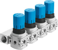 Blok regulatorów ciśnienia LRB-1/4-DB-7-O-K4-MINI (540042) serii LRB - Festo