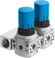 Blok regulatorów ciśnienia LRB-1/4-DB-7-O-K2-MINI (540040) serii LRB - Festo