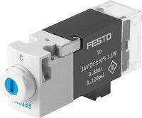 Elektrozawór MHA1-M1LH-3/2G-0,6-PI (540445) serii MHA1 - Festo