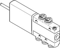 Elektrozawór MHE2-MS1H-5/2-QS-4-K (525119) serii MHE2 - Festo