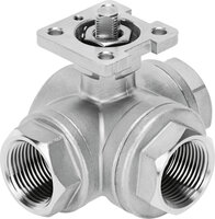 Zawór kulowy VZBE-11/2-T-63-F-3L-F0507-V15V15 (4834294) serii VZBE - Festo