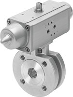 Jednostka zaworu kulowego z napędem VZBC-40-FF-40-22-F0507-V4V4T-PS53-R-90-4-C serii VZBC - Festo