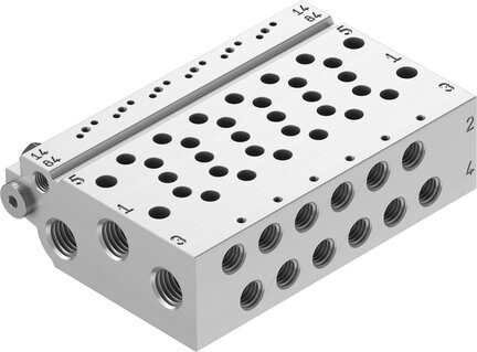 Listwa przyłączeniowa VABM-L1-10HW-G18-5 (566609) - Festo