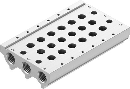 Listwa przyłączeniowa VABM-L1-10S-G18-5 (566561) - Festo