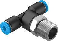 Trójnik wtykowy T QST-1/4-4 (190668) serii QST - Festo