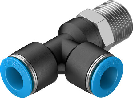 Trójnik wtykowy T QSTL-3/8-10 (153124) serii QSTL - Festo