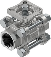 Zawór kulowy VZBE-3/4-T-63-T-2-F0304-V15V15 (4809118) serii VZBE - Festo