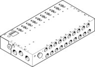 Listwa przyłączeniowa VABM-L1-18G-G38-4-G (8004899) serii VABM - Festo