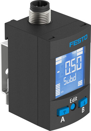 Czujnik ciśnienia SPAU-P2R-W-G18FD-L-PNLK-PNVBA-M8U (8001232) serii SPAU - Festo