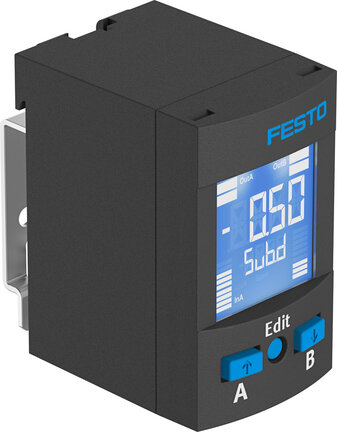 Czujnik ciśnienia SPAU-P10R-W-Q4D-L-PNLK-PNVBA-M8D (8001237) serii SPAU - Festo