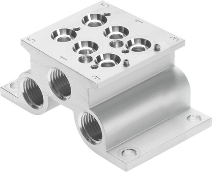 Blok przyłączeniowy CPE14-PRS-3/8-2 (543830) serii CPE14 - Festo