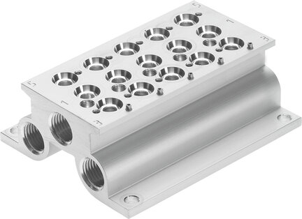 Blok przyłączeniowy CPE18-PRS-3/8-5 (543842) serii CPE18 - Festo