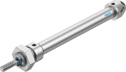 Siłownik okrągły ISO 6432 ze stali szlachetnej CRDSNU-12-80-P-A (8152528) serii CRDSNU - Festo
