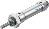 Siłownik okrągły ISO 6432 ze stali szlachetnej CRDSNU-16-10-P-A (8152548) serii CRDSNU - Festo