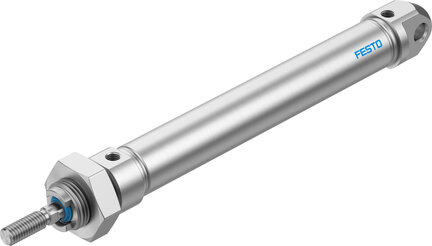 Siłownik okrągły ISO 6432 ze stali szlachetnej CRDSNU-16-80-P-A (8152554) serii CRDSNU - Festo
