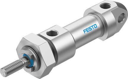Siłownik okrągły ISO 6432 ze stali szlachetnej CRDSNU-20-10-P-A (8152557) serii CRDSNU - Festo