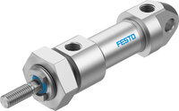 Siłownik okrągły ISO 6432 ze stali szlachetnej CRDSNU-20-10-P-A (8152557) serii CRDSNU - Festo