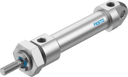 Siłownik okrągły ISO 6432 ze stali szlachetnej CRDSNU-20-50-P-A (8152562) serii CRDSNU - Festo