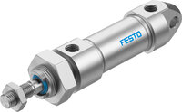 Siłownik okrągły ISO 6432 ze stali szlachetnej CRDSNU-25-20-P-A (8152629) serii CRDSNU - Festo