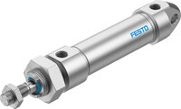 Siłownik okrągły ISO 6432 ze stali szlachetnej CRDSNU-25-50-P-A (8152632) serii CRDSNU - Festo