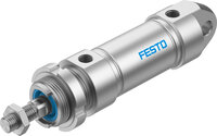 Siłownik okrągły ze stali szlachetnej CRDSNU-32-25-P-A (8152638) serii CRDSNU - Festo