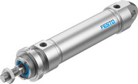 Siłownik okrągły ze stali szlachetnej CRDSNU-32-80-P-A (8152641) serii CRDSNU - Festo