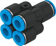 Rozdzielacz wielosegmentowy QSQ-8-6 (153210) serii QSQ - Festo