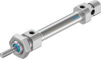 Siłownik okrągły ISO 6432 dwustronnego działania DSNU-8-25-P-A (19178) serii DSNU - Festo