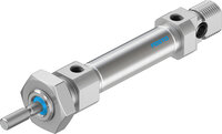 Siłownik okrągły ISO 6432 dwustronnego działania DSNU-10-15-P-A (1908251) serii DSNU - Festo